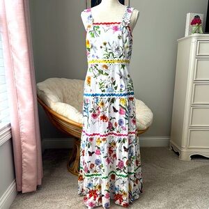 J.McLaughlin Nara Dress Dragonfly Garden
